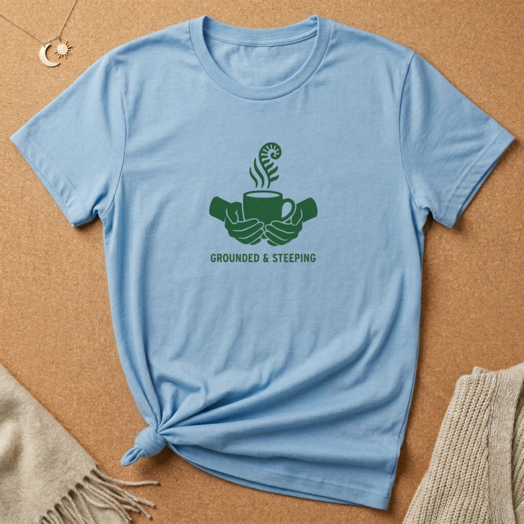 Grounded and Steeping Tee