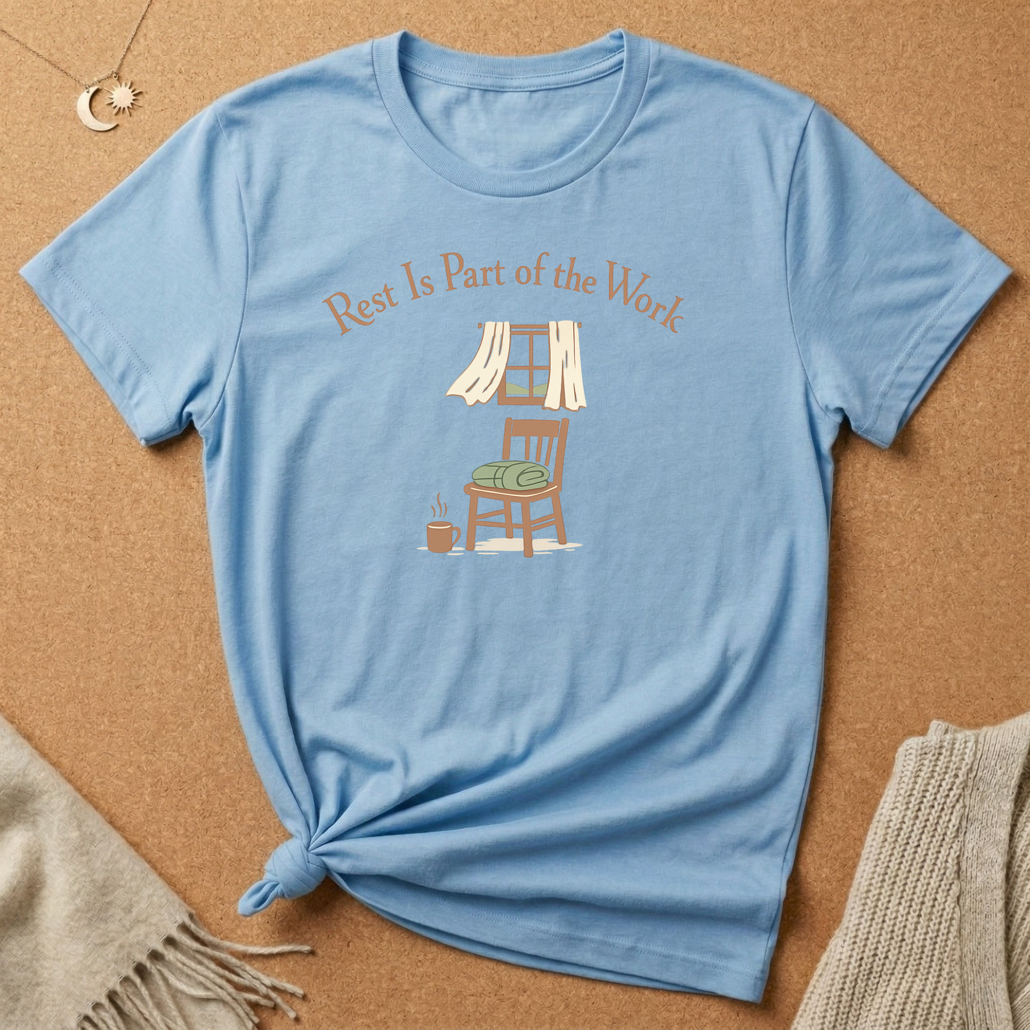 Rest is Part of the Work Cottagecore Tee