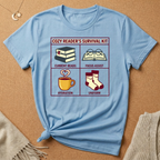 Cozy Reader's Survival Kit Tee