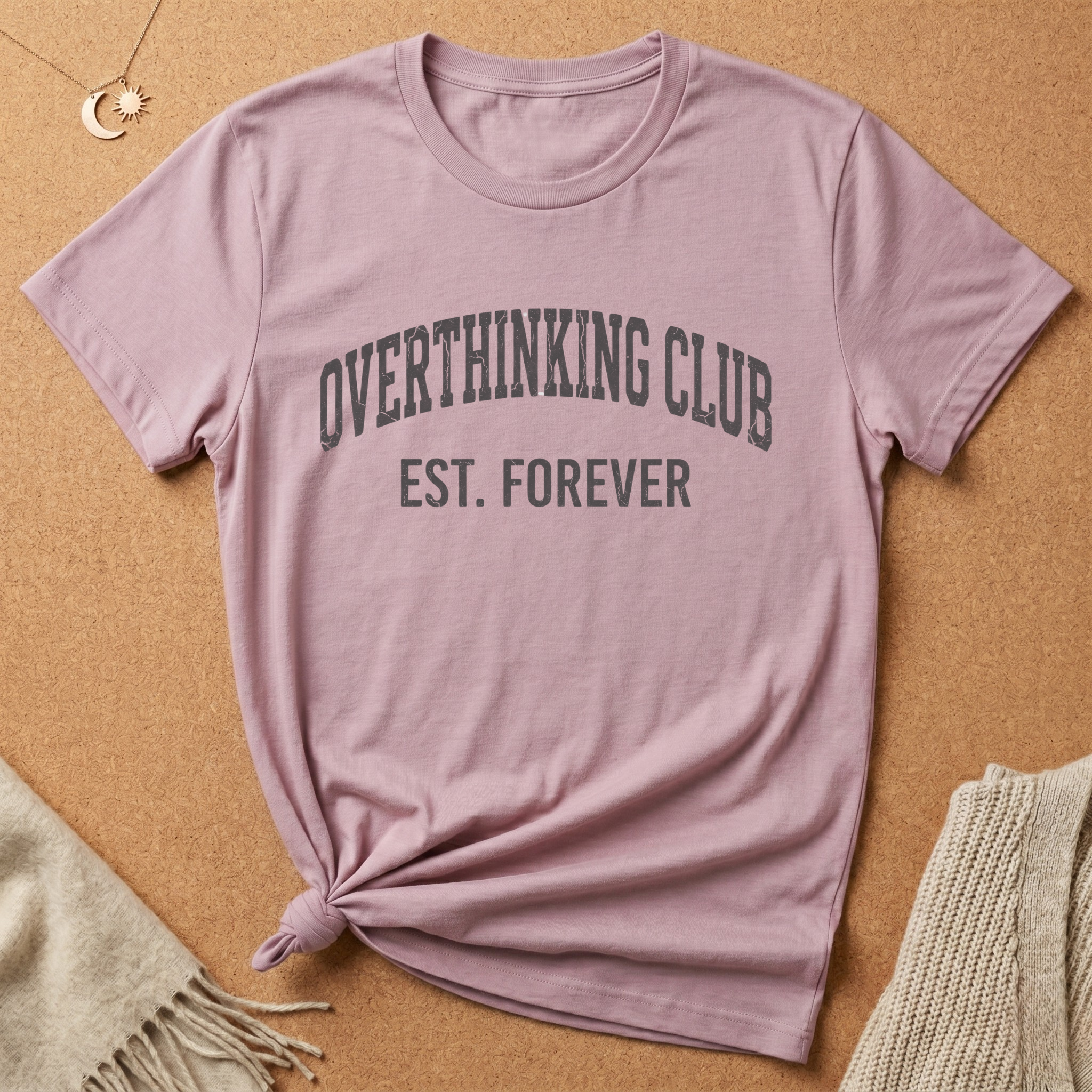 Overthinking Club Est. Forever Tee