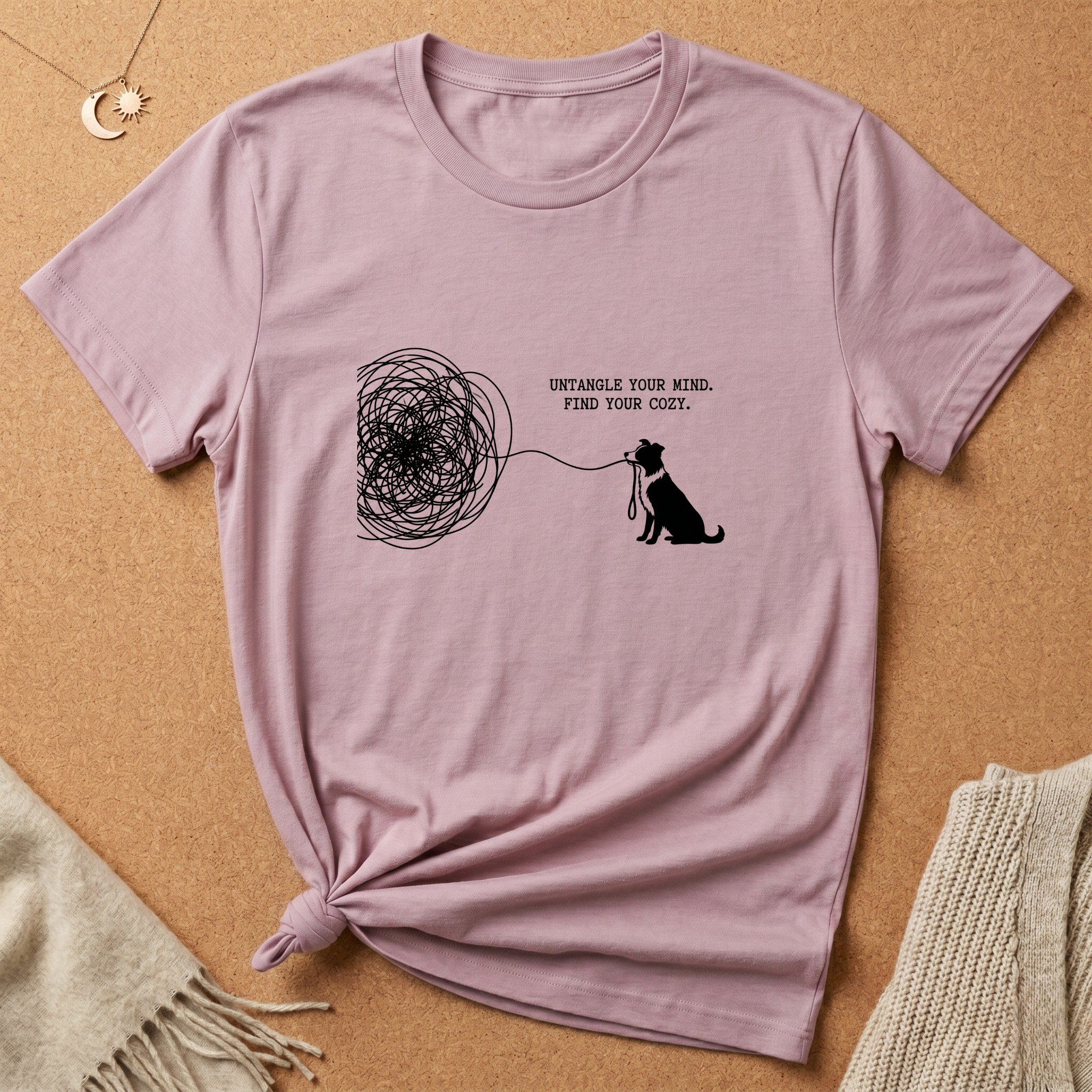 Untangle Your Mind with Dog Tee