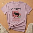 My Therapist Has Whiskers and Boundaries with Cat Tee
