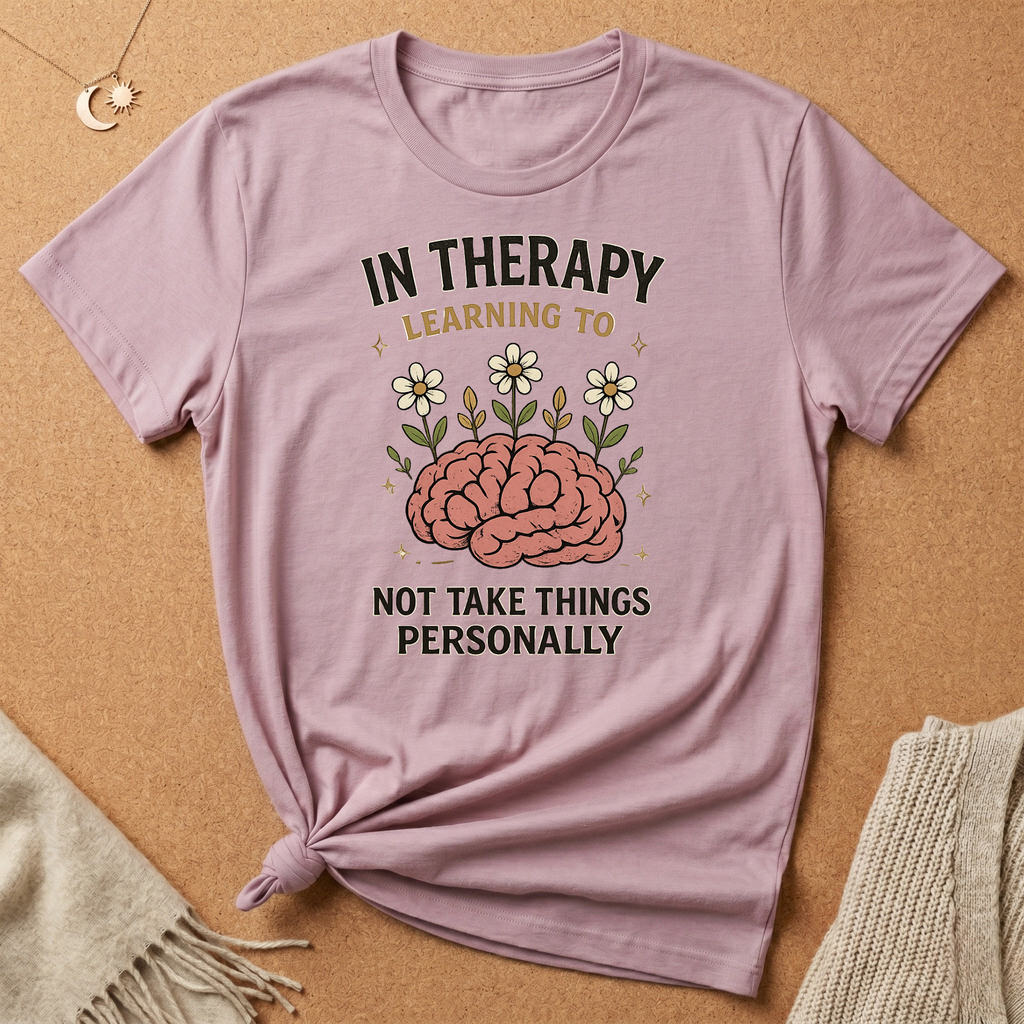 In Therapy Learning to Not Take Things Personally Tee