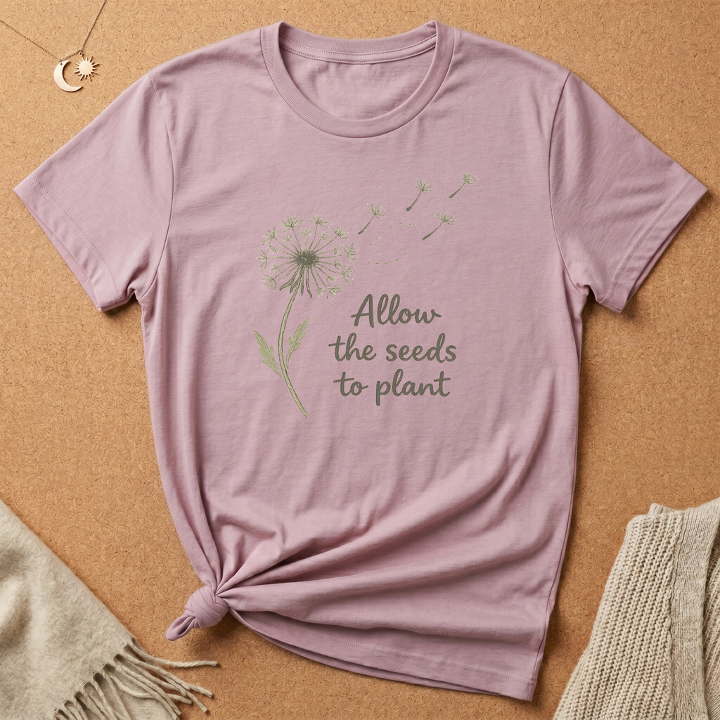 Dandelion Allow the Seeds to Plant Tee