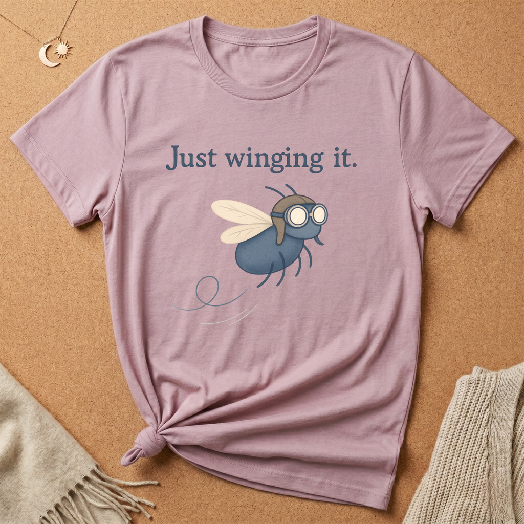 Just Winging It Fly Tee