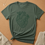 Anatomical Heart Topography Tee