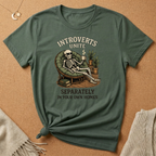 Introverts Unite Separately In Your Own Homes Tee