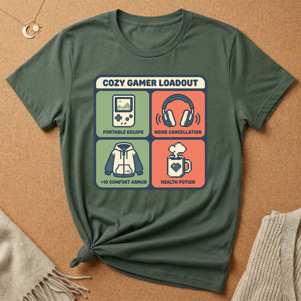 Cozy Gamer Loadout Tee