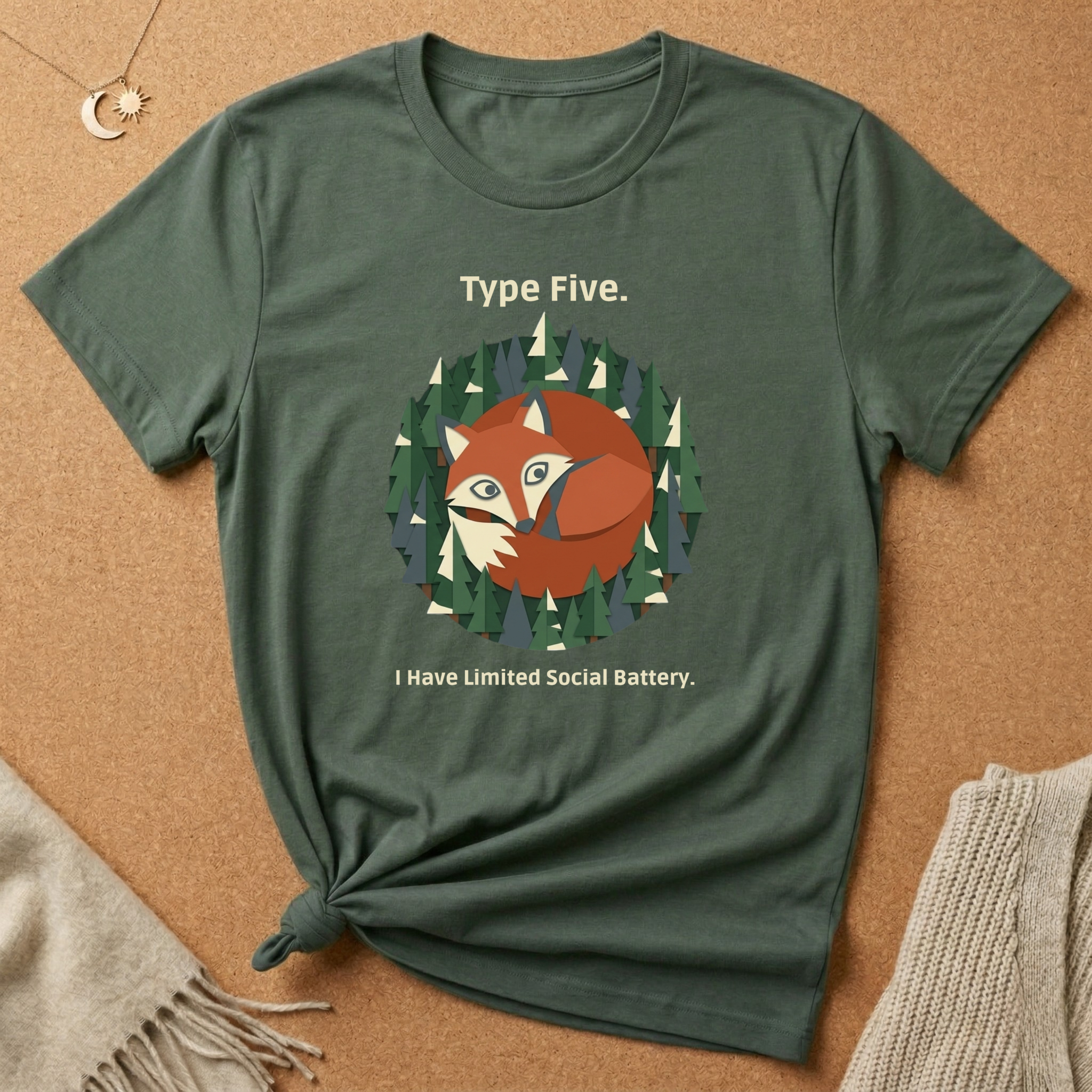 Type Five. I Have Limited Social Battery Tee