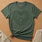 Heart Topography Tee