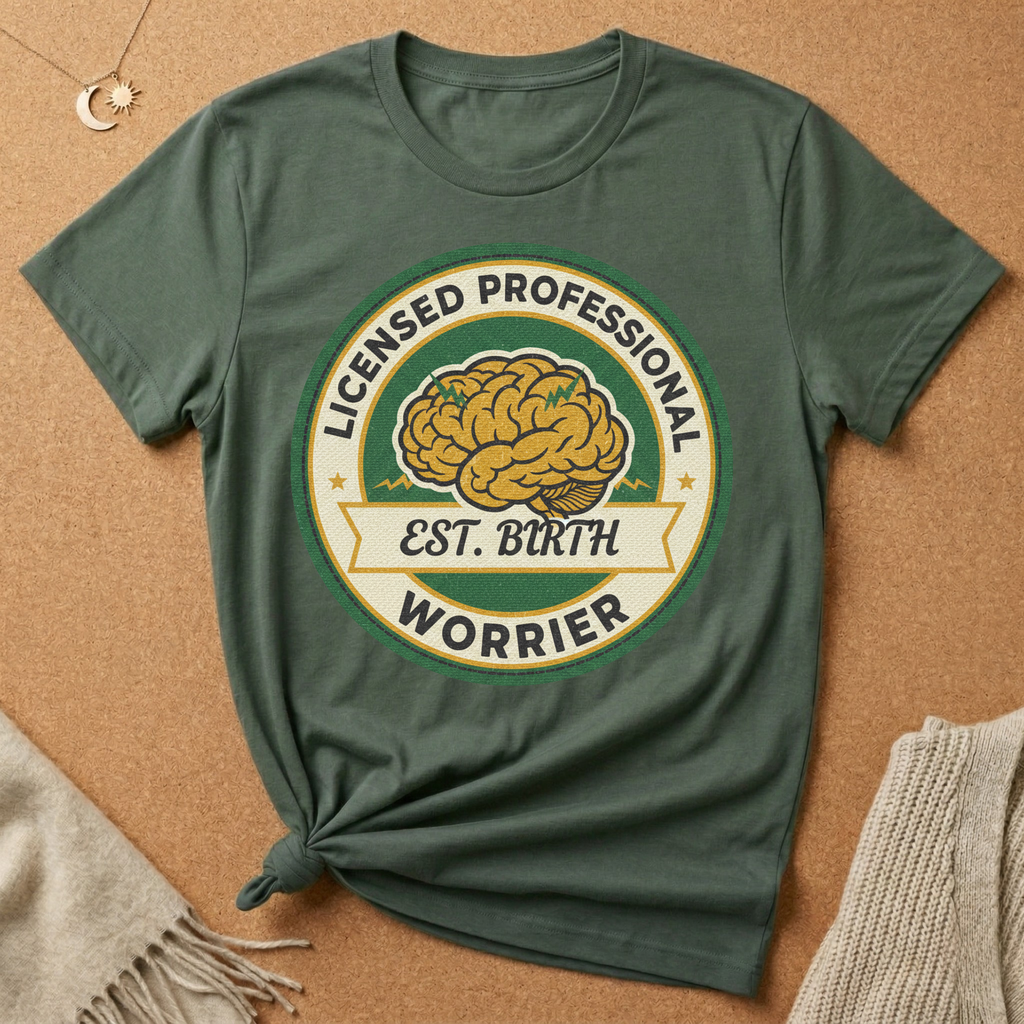 Licensed Professional Worrier Est. Birth Tee