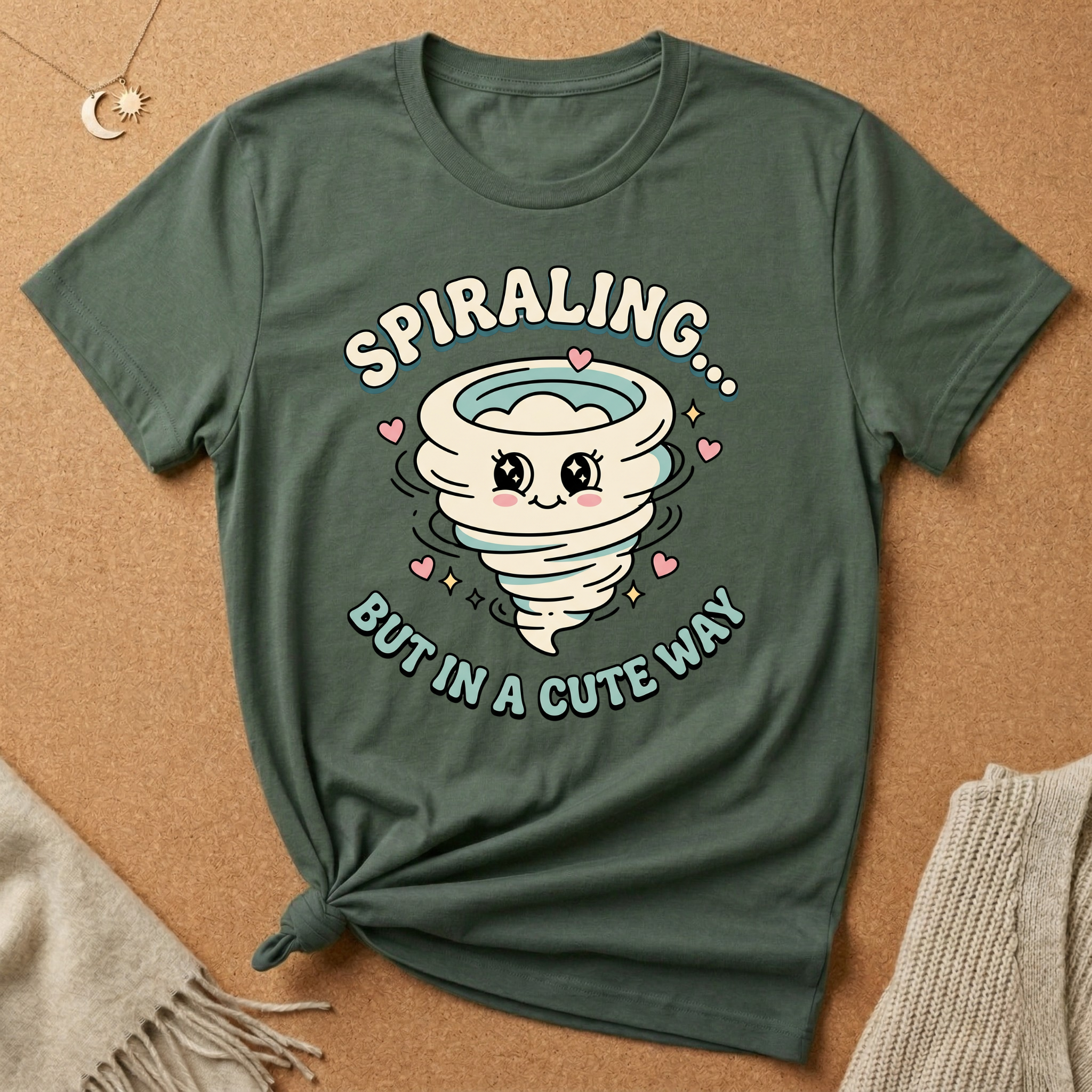 Spiraling...But in a Cute Way Tee