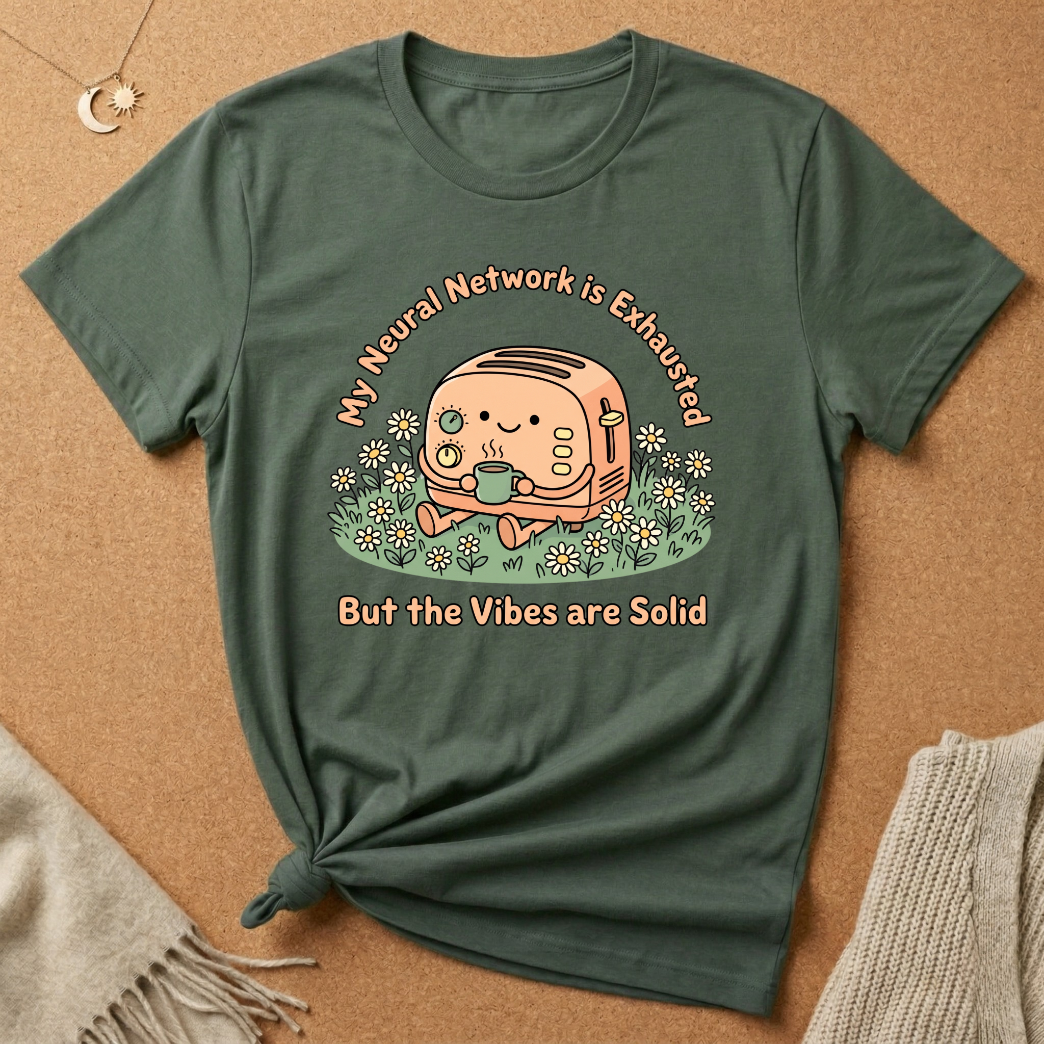 My Neural Network is Exhausted Toaster Tee