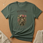 Healing Isn't Linear and That's Okay Skeleton Tee