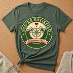 You're Satisfied Compass Enneagram Seven Core Want Tee