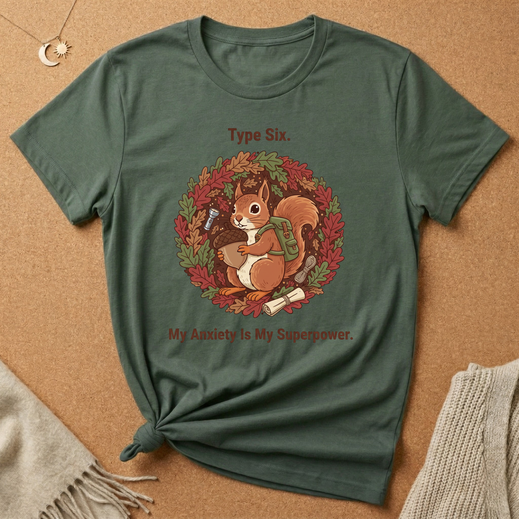 Type Six. My Anxiety Is My Superpower Tee