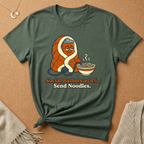 Send Noodles Social Battery in Blanket Tee