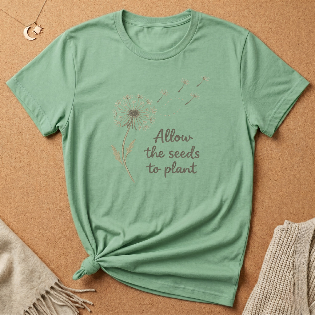 Dandelion Allow the Seeds to Plant Tee