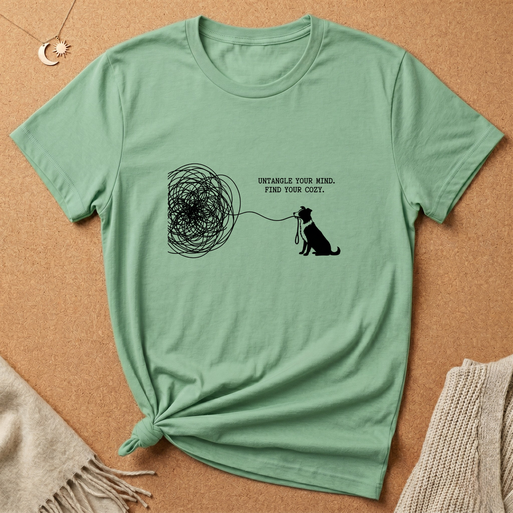 Untangle Your Mind with Dog Tee