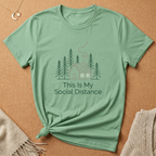 This Is My Social Distance with Cabin Tee