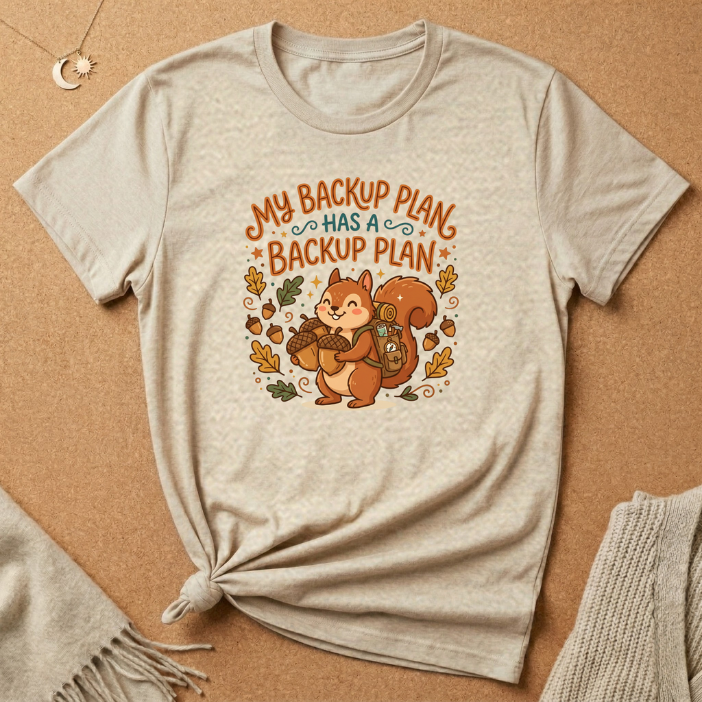 My Backup Plan has a Backup Plan Tee