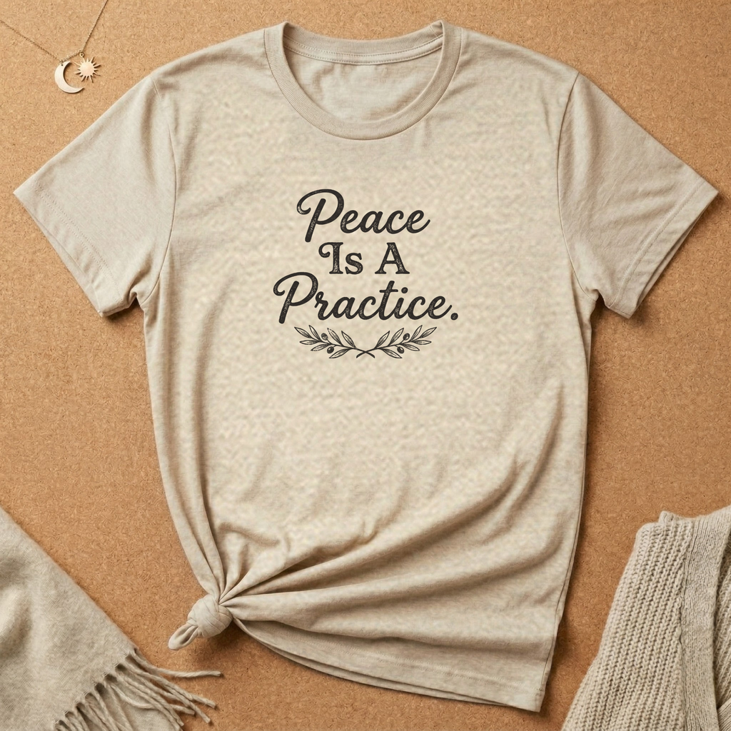 Peace Is a Practice Tee