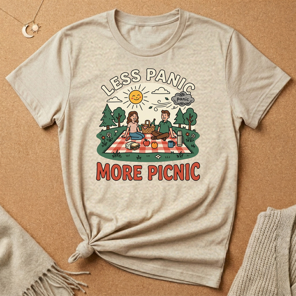 Less Panic, More Picnic Tee