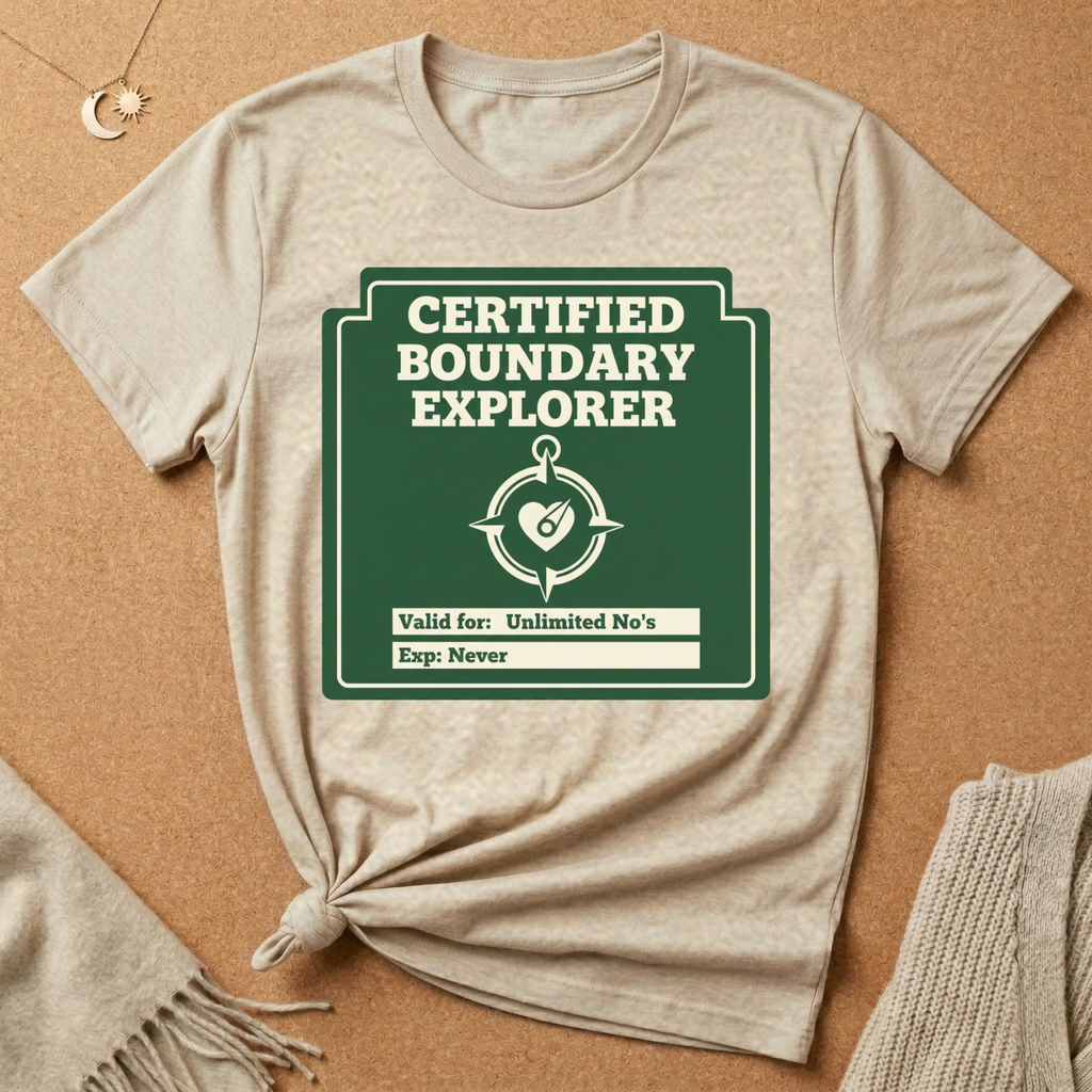 Certified Boundary Explorer with compass Tee