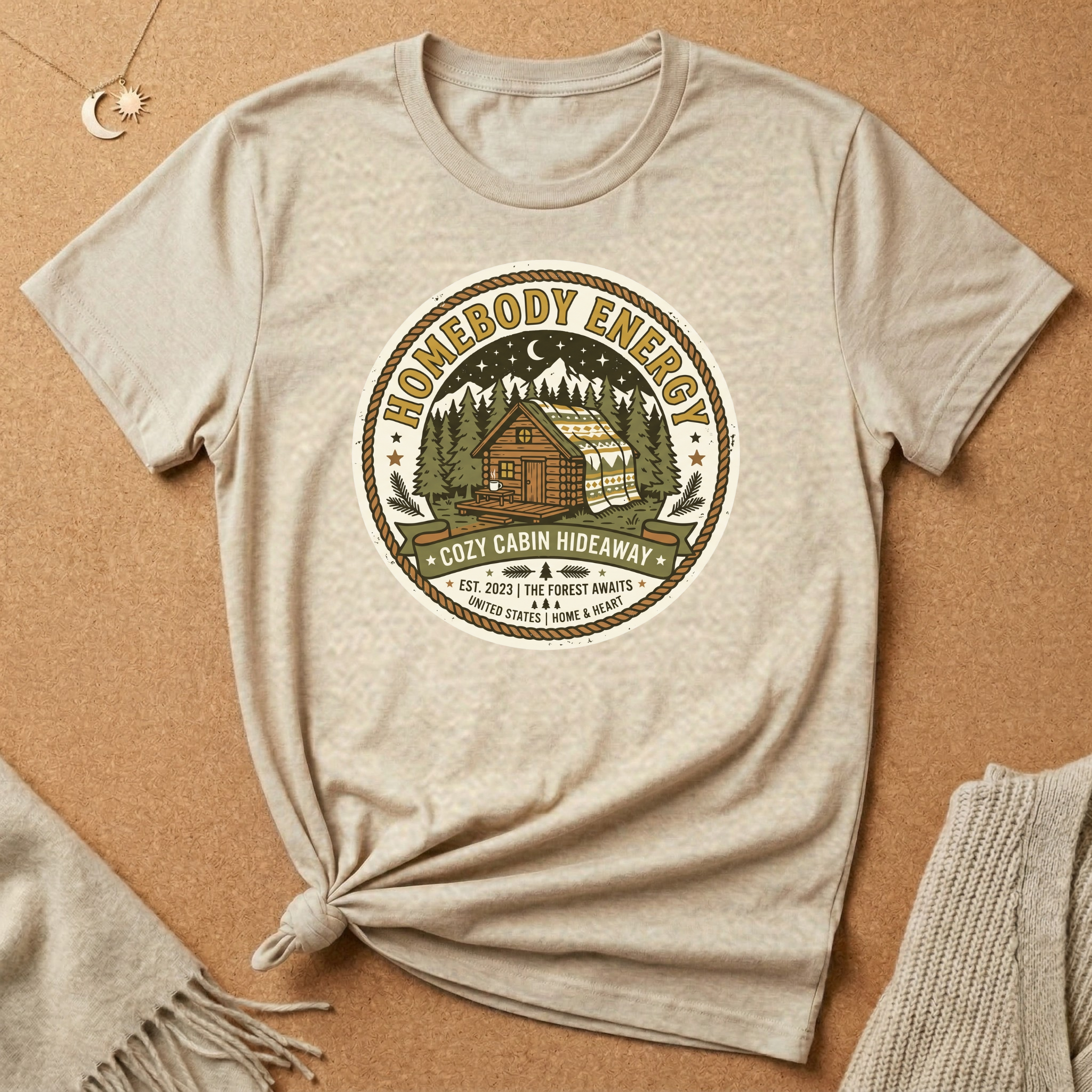 Homebody Energy Cabin Tee