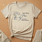 Type Three. Running On Coffee and Validation Tee