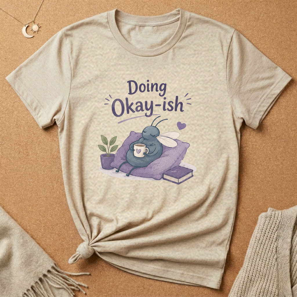 Doing Okay-ish Fly Tee