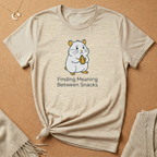 Chipmunk Finding Meaning Snacks Tee