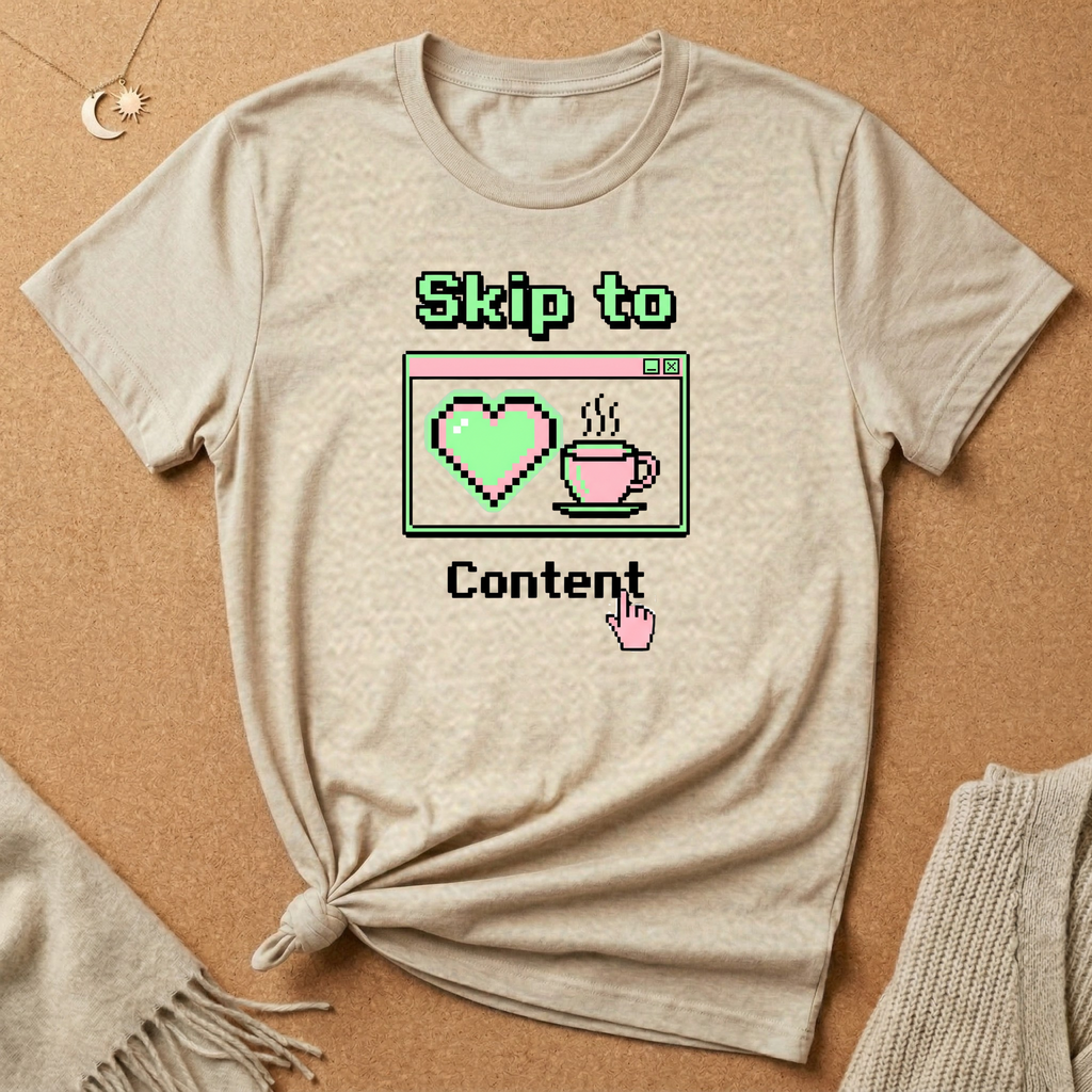 Skip to Content Pixelated Tee