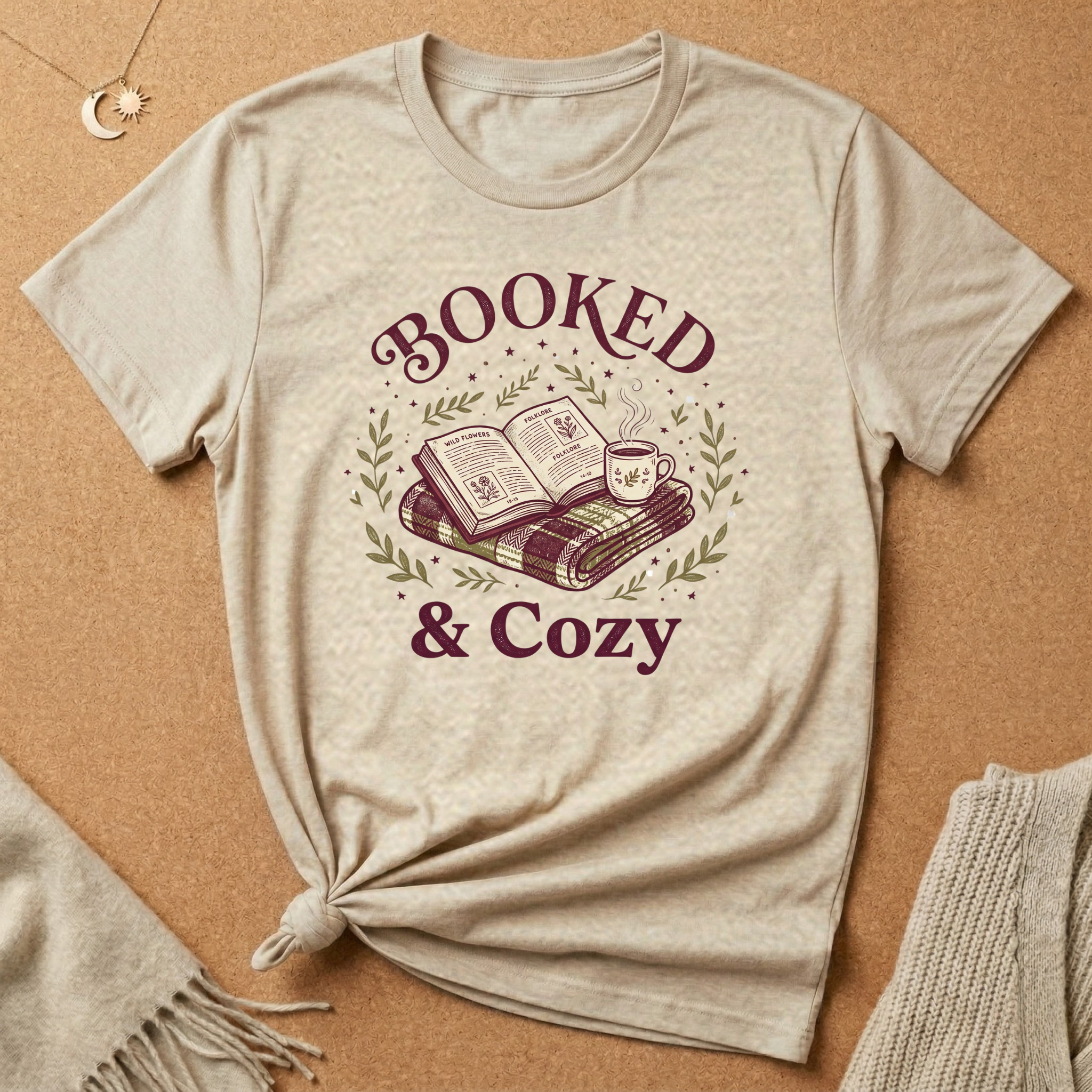 Booked and Cozy Tee