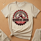 Licensed Professional Worrier's Union Local 24/7 Badge Tee