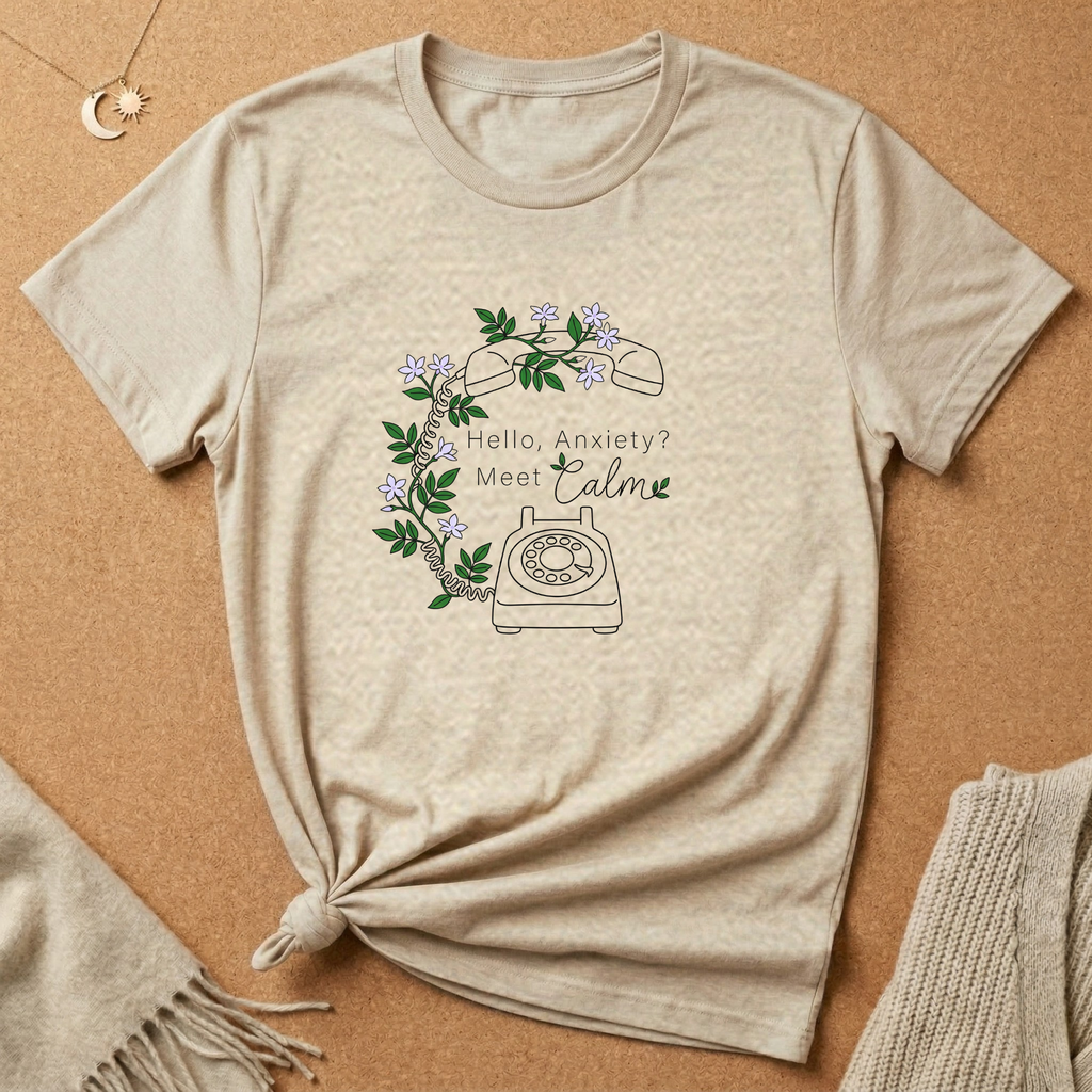 Meet Calm Phone Tee