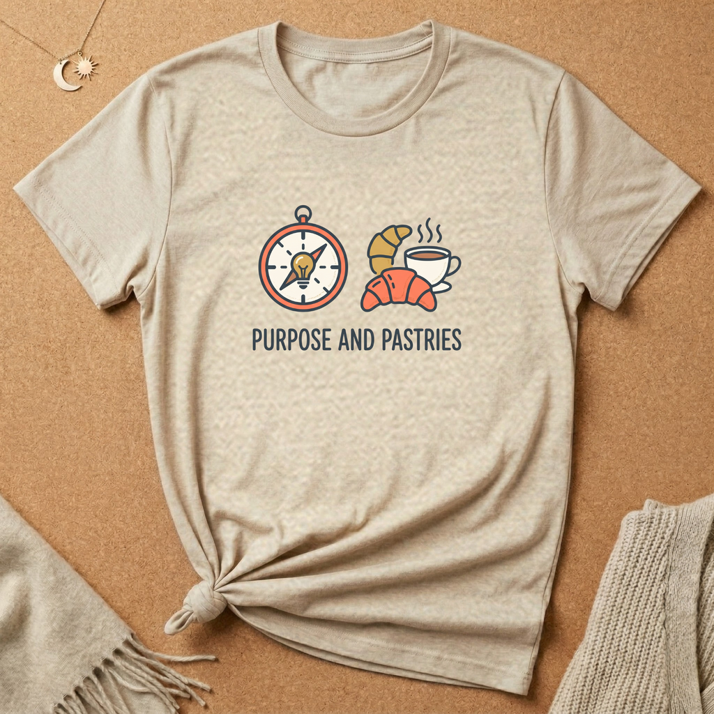 Purpose and Pastries Tee