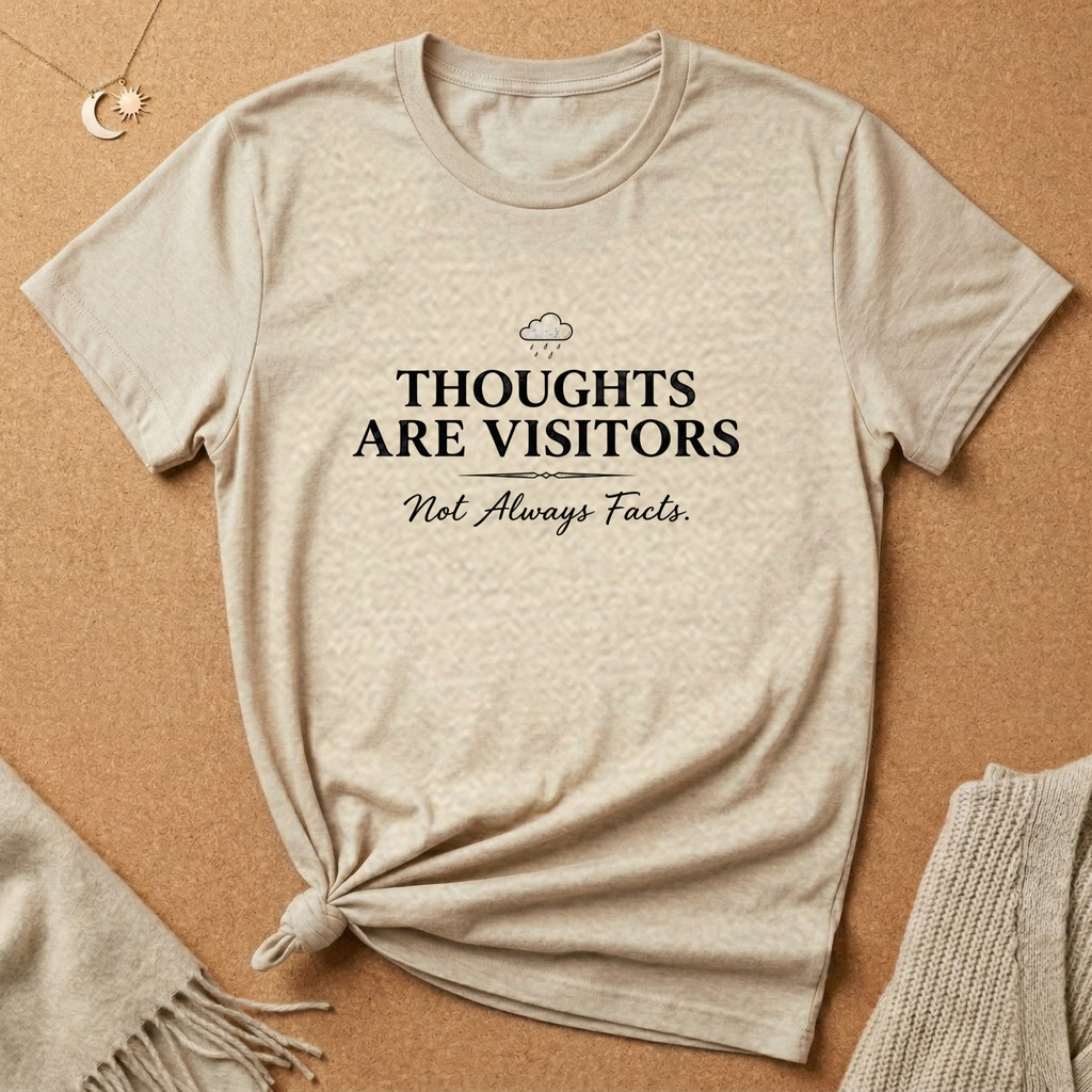 Thoughts Are Visitors Tee