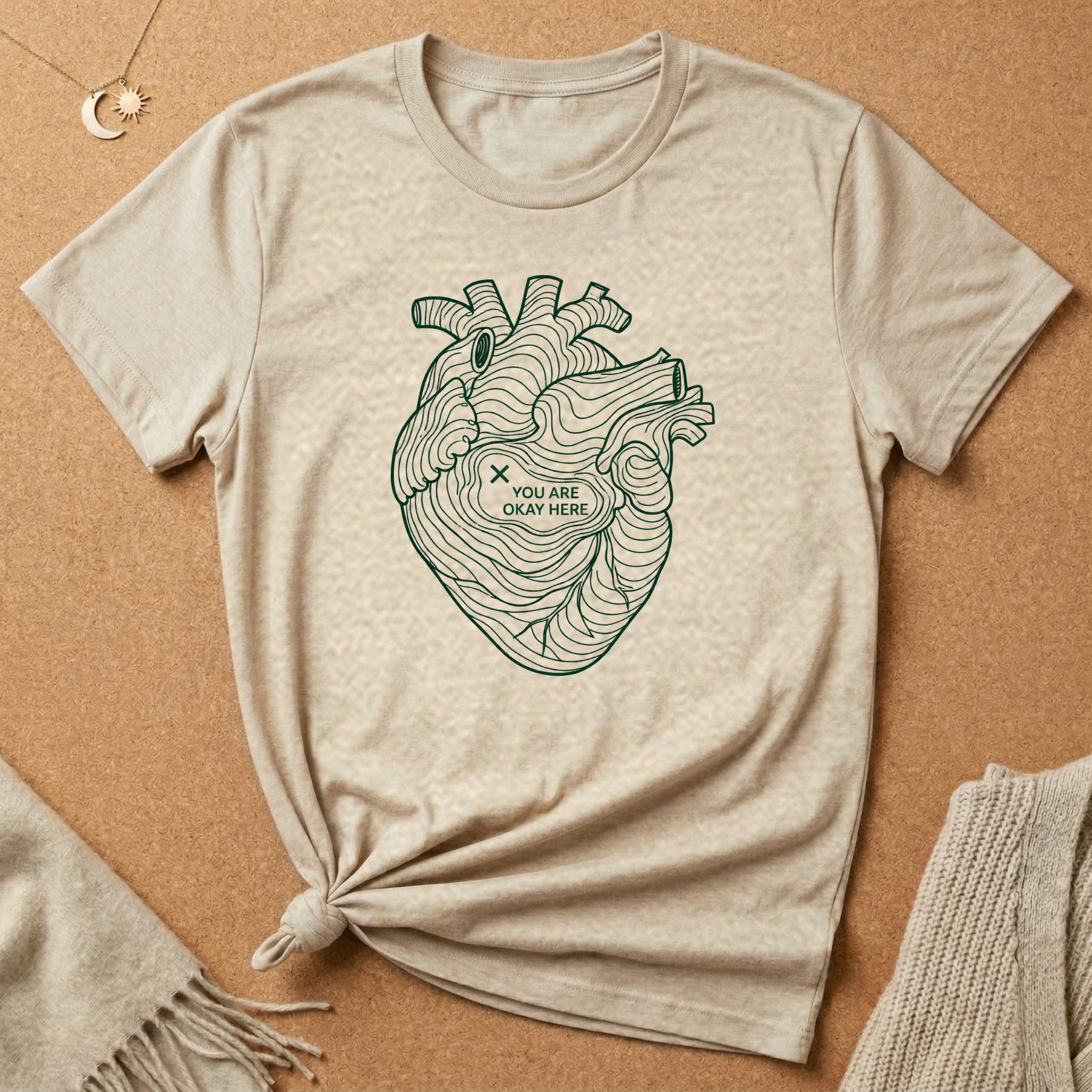 Anatomical Heart Topography Tee