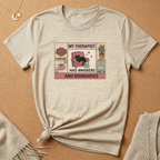 Cat Therapist Comfort Tee