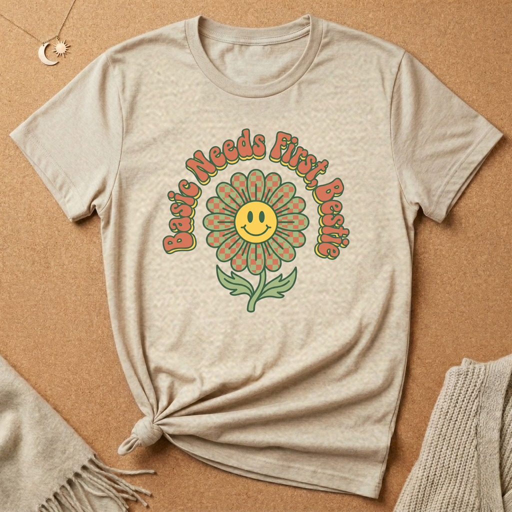 Basic Needs First Bestie Tee