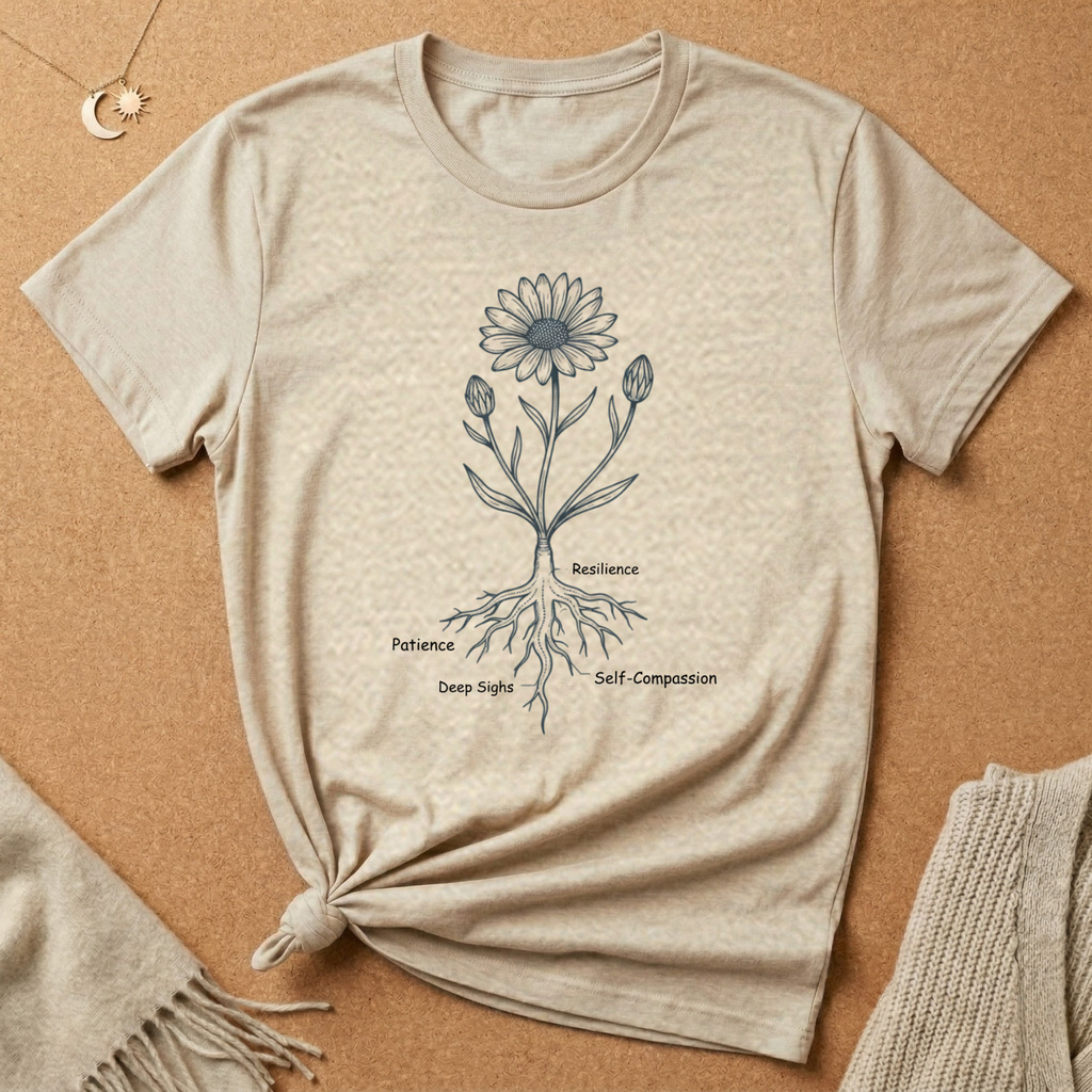 Growth with Roots Tee
