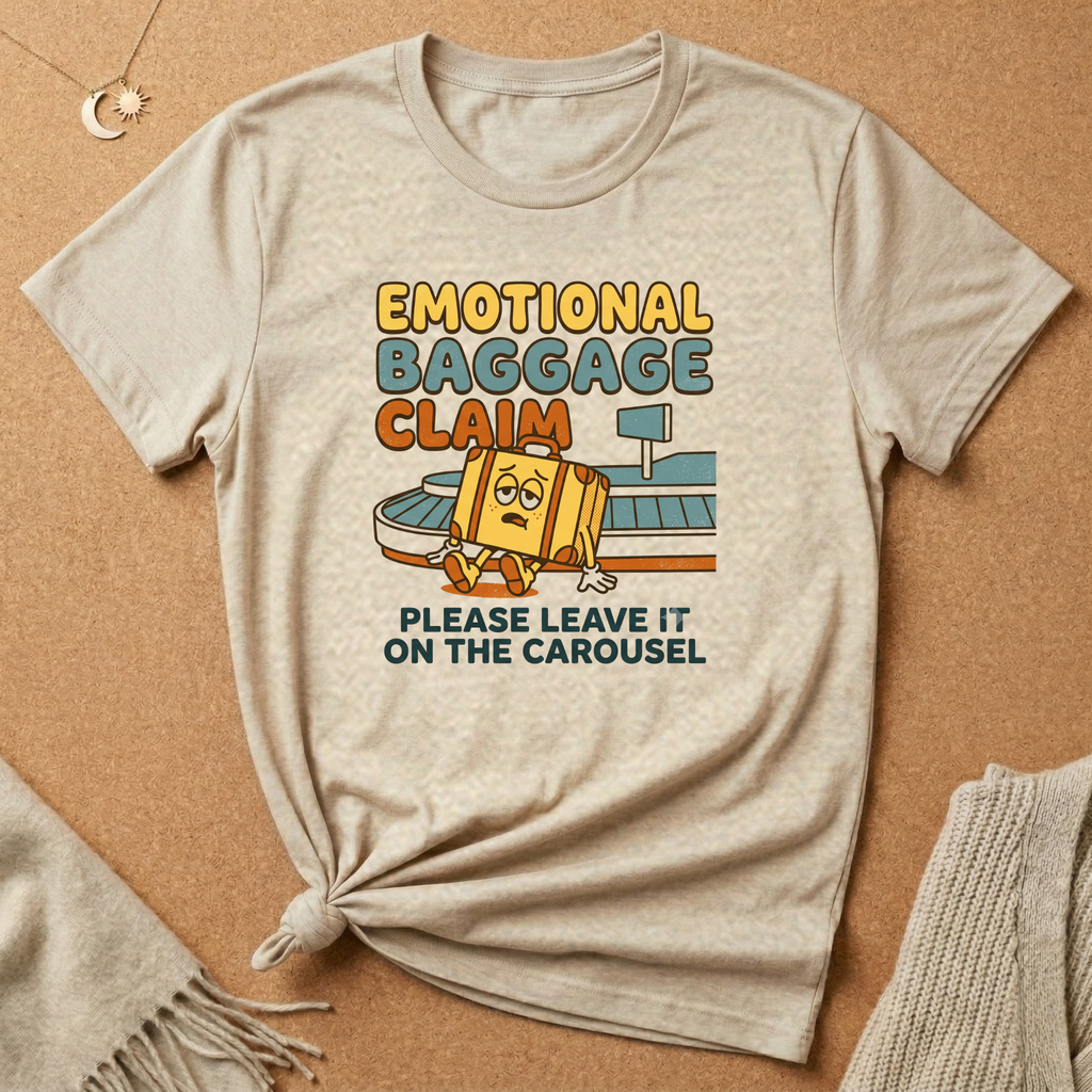 Emotional Baggage Claim Tee