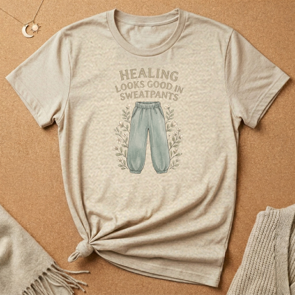 Healing In Sweatpants Tee