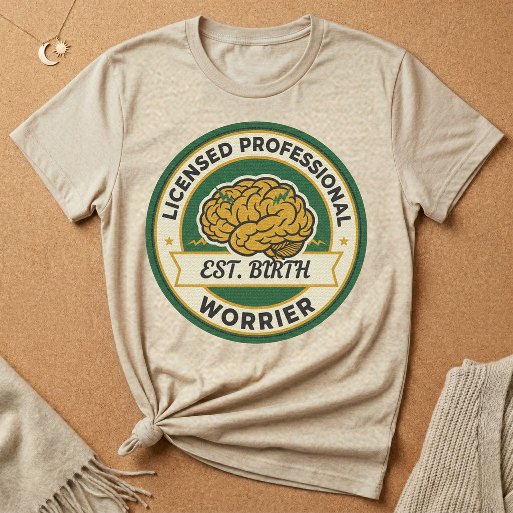 Licensed Professional Worrier Est. Birth Tee