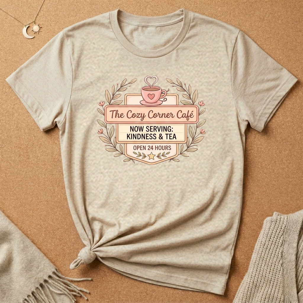 Cozy Corner Cafe Tee