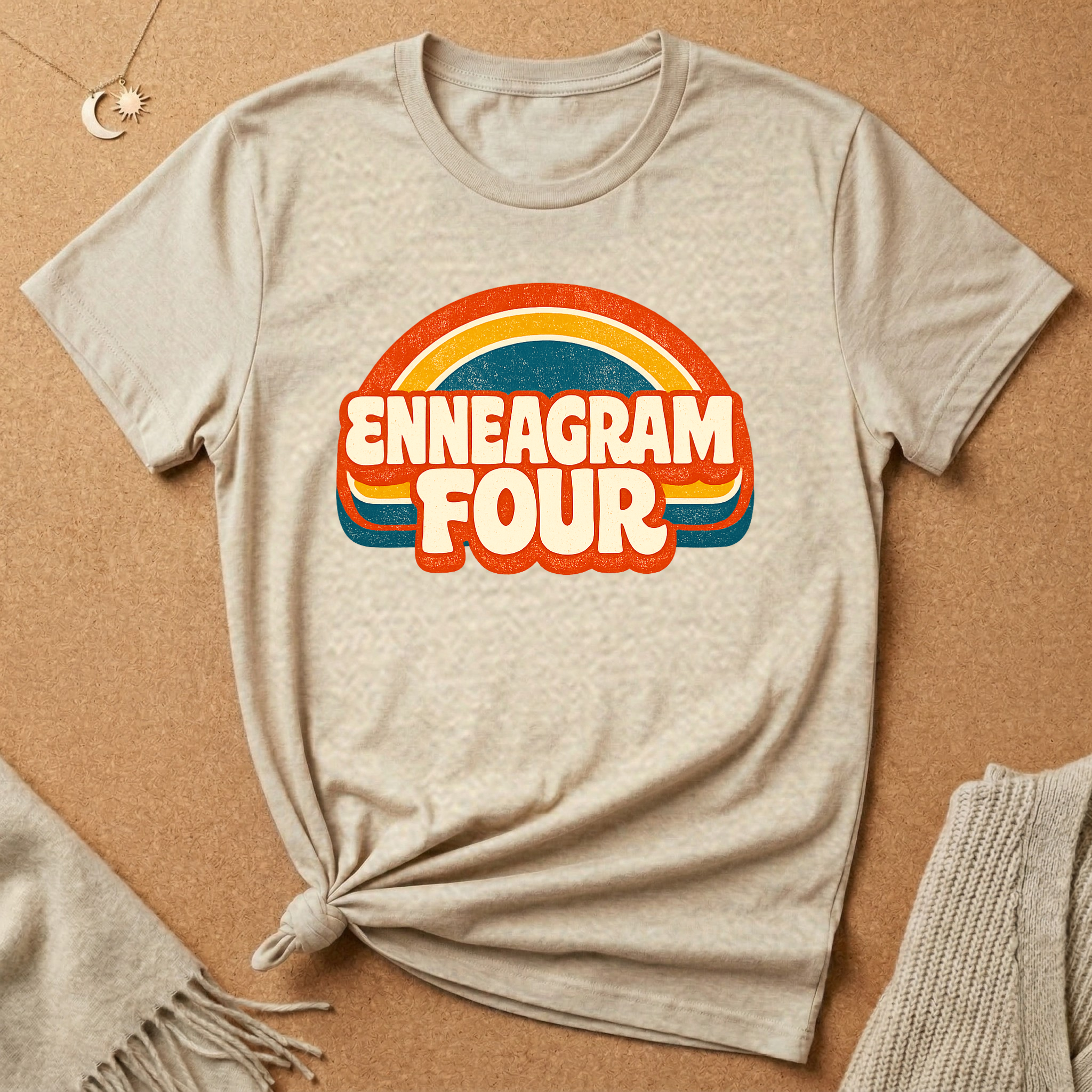 Enneagram 4 Groovy Tee