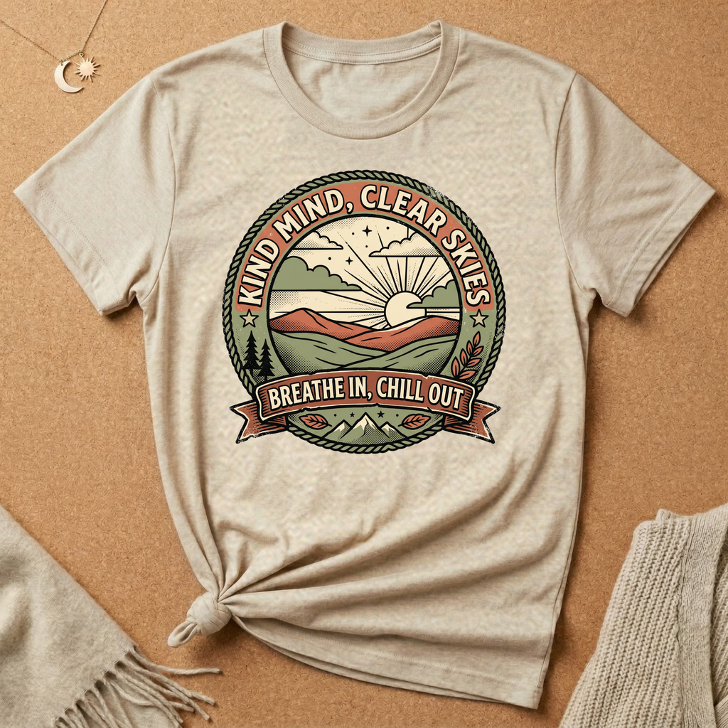 Kind Mind, Clear Skies Tee