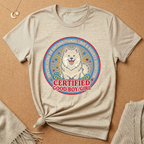 Certified Good Boy Girl Dog Badge Tee