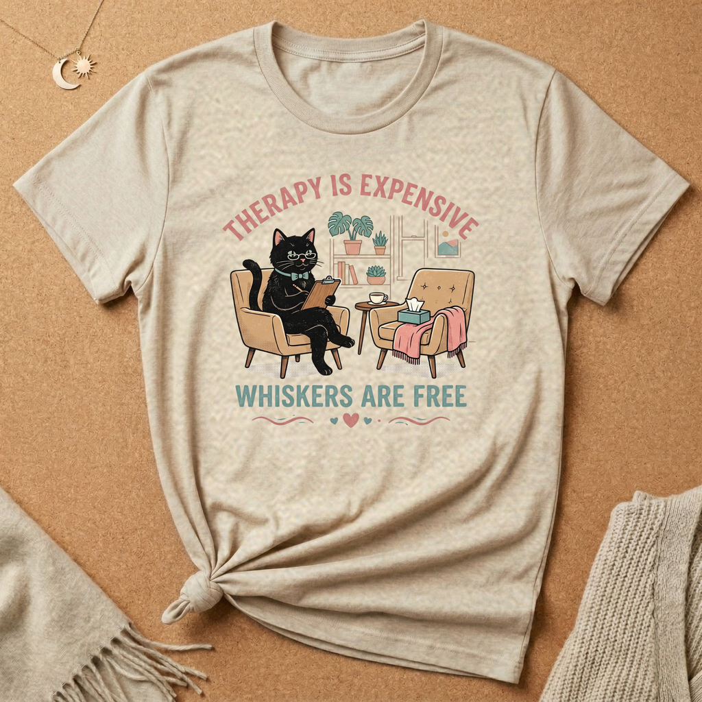 Whiskers Are Free Tee